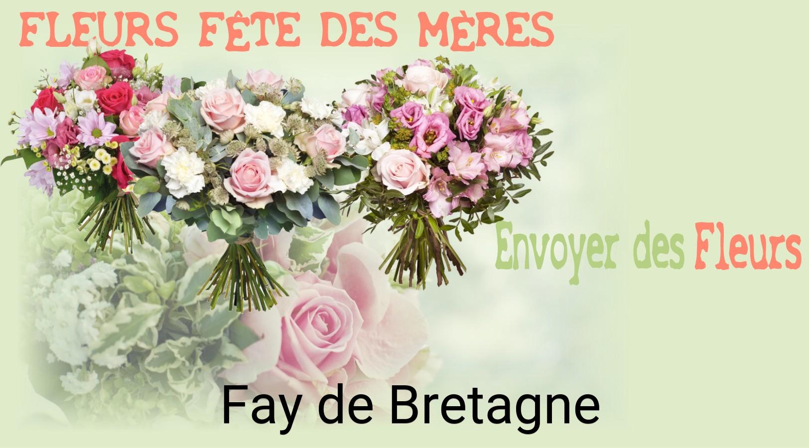 Bouquet de Fête des Mères livré à Fay-de-Bretagne